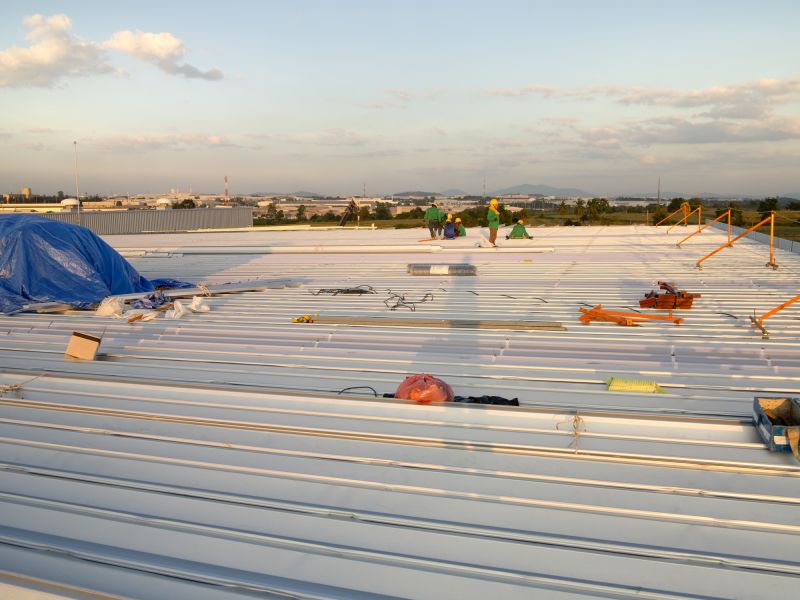 Commercial Roof Replacement detail
