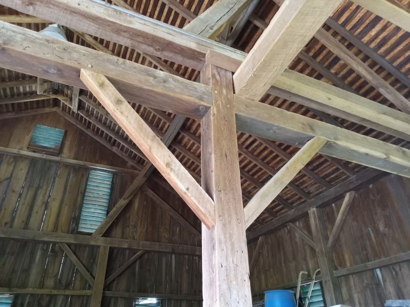 Pole Barn Roof Repair detail
